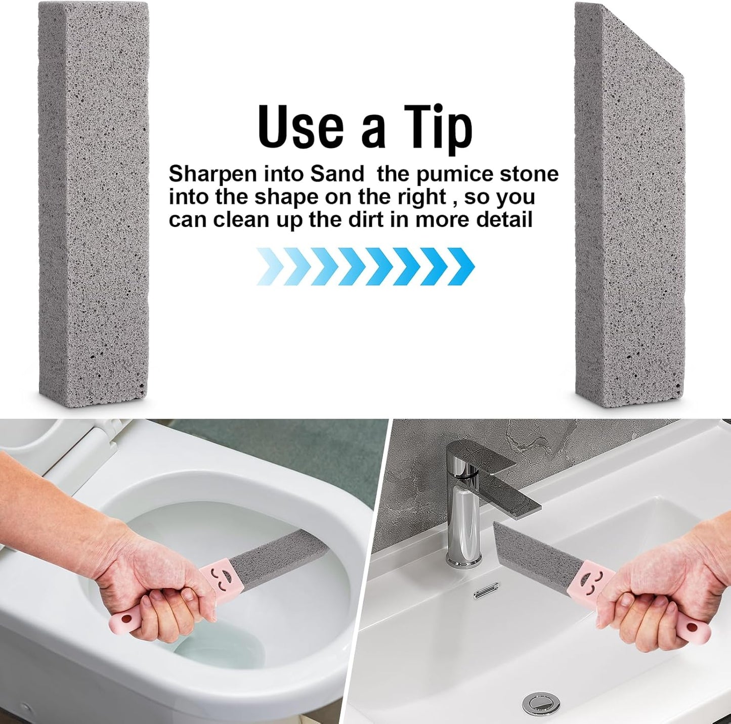 VATERA™ 5PCS Pumice Stone Sticks
