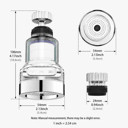 VATERA™ Rotating Faucet Aerator Filter