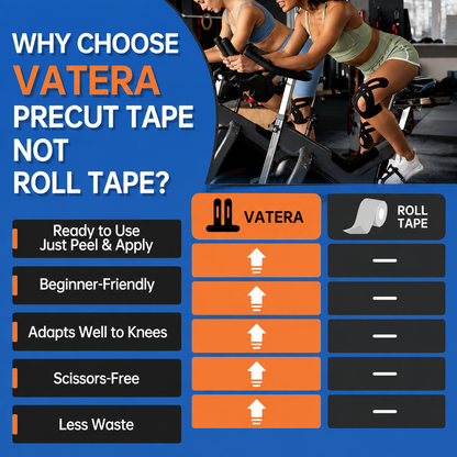 10PCS Precut Kinesiology Tape For Knees