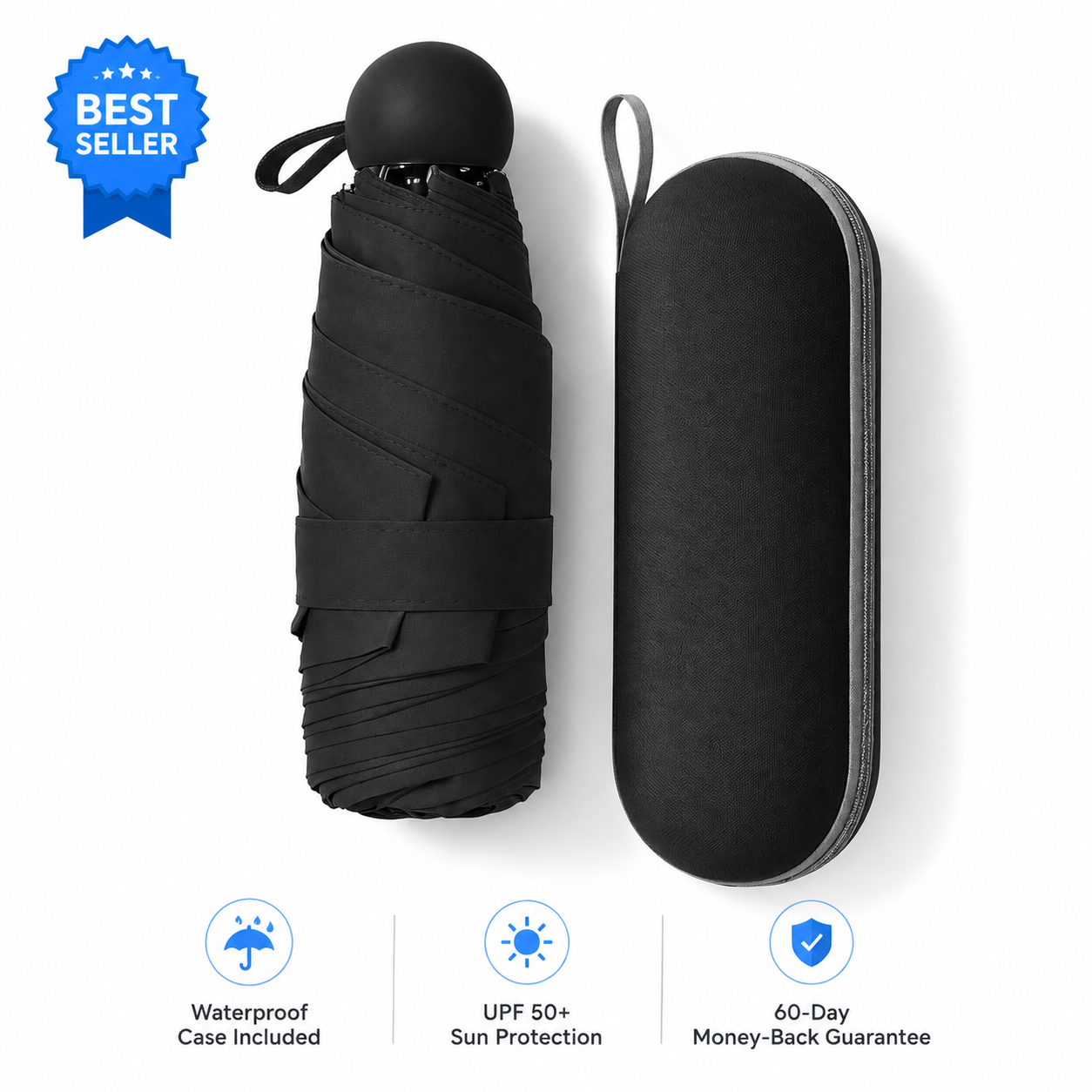 VATERA™ Mini Umbrella with UV Sun Protection
