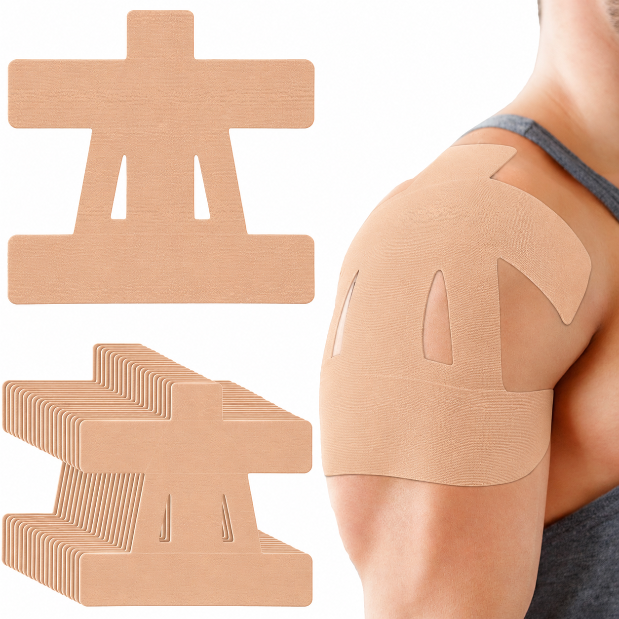 VATERA™ 10 PCS Kinesiology Tape for Shoulder