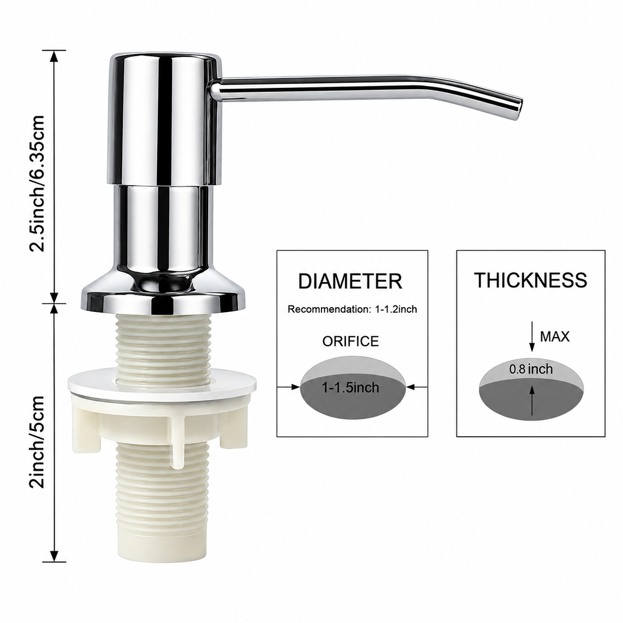 VATERA™ Premium Soap Dispenser