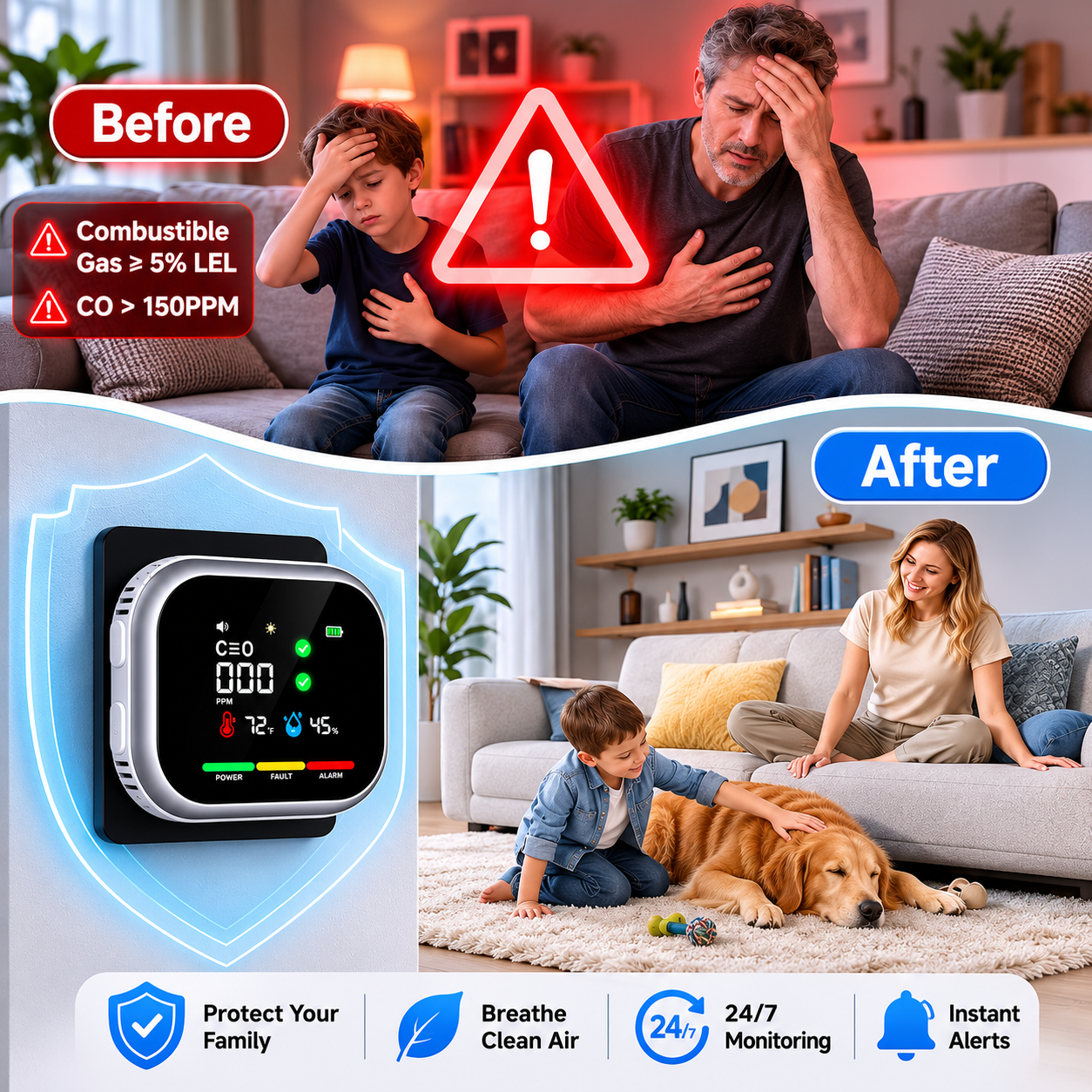 VATERA™ 6-in-1 Detector Pro