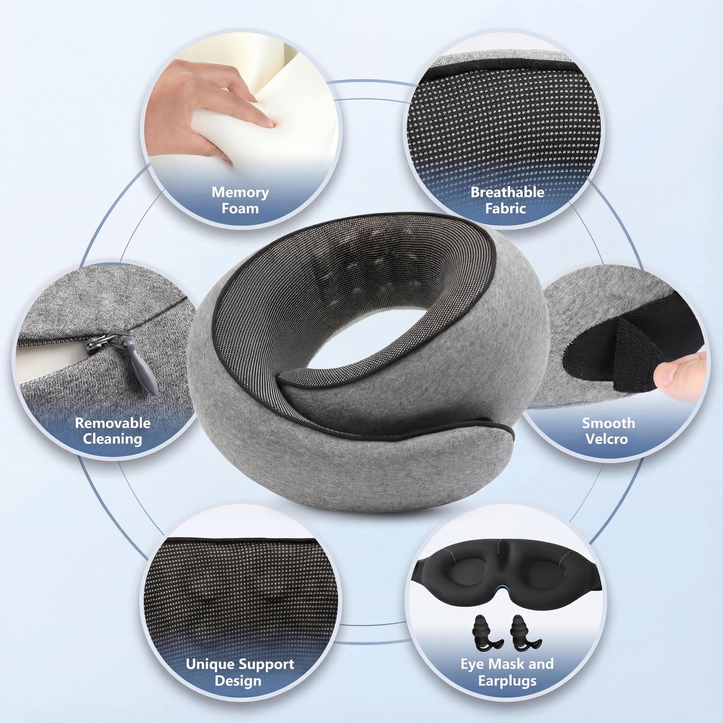 Advanced VATERA™  Travel Neck Pillow