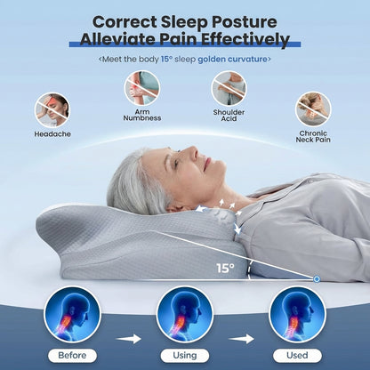 VATERA™ Premium Sleep Pillow for Seniors