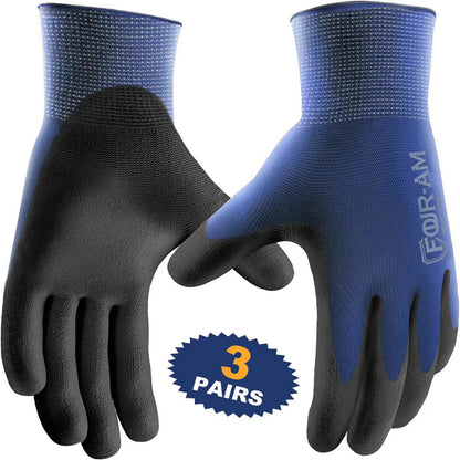 3 Pairs of Gardening Gloves